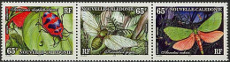 Nouvelle Caledonie Insectes Serie De 3 ** 1997 Luxe - Nuevos