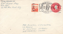 LETTRE. 28 MAY 1945. AFFRANCHISSEMENT. MIXTE. FRANCE-USA. APO 745. - Oorlog 1939-45