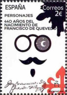 España 2020 Edifil 5428 Sello ** Personajes 440 Aniversario Del Nacimiento De Francisco De Quevedo Michel 5473 - Unused Stamps