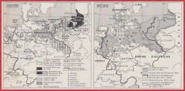 Prusse. Formation Territoriale De 1525 à 1795. De 1815 à 1870. Larousse 1960. - Historical Documents