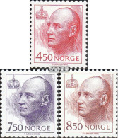 Norwegen 1197-1199 (kompl.Ausg.) Postfrisch 1995 König Harald V - Ungebraucht