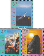 Norwegen 1282Dl-1284Dl (kompl.Ausg.) Postfrisch 1998 Tourismus - Neufs