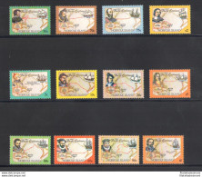 1994 Norfolk - Primi Esploratori Del Pacifico, Yvert N. 547-550 +551-54 +555-58 - 12 Valori - MNH** - Other & Unclassified