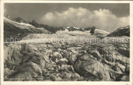 12010429 Rhonegletscher Glacier Du Rhone Und Gerstenhoerner Rhone Rhone - Other & Unclassified