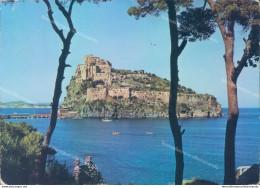 Aa401 Cartolina Ischia Il Castello Provincia Di Napoli - Napoli (Napels)