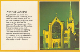 Postcard - Norwich Cathedral - Card No.plx13785 - Very Good - Ohne Zuordnung