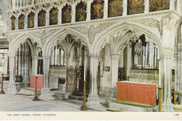 Postcard - The Great Screen, Exeter Cathedral - Card No.11990  - Very Good - Unclassified