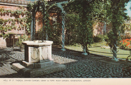 Postcard - Kensington, London - Derry And Tom's Roof Garden - Well Of St. Thersa - No Card No - Very Good - Unclassified