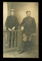 Carte Photo Militaire 2 Soldats Du 103eme Regimenteme Regiment ( Format 9cm X 14cm ) - Régiments