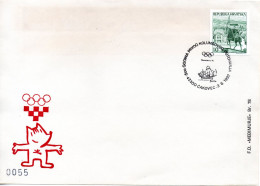 Croatia, Olympic Games Barcelona  1992, 500th Anniversary Of Columbus' First Voyage, Ship Pinta, Stamp Exhibition - Sommer 1992: Barcelone