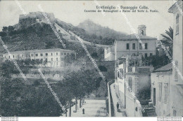 Bq223 Cartolina Ventimiglia Passeggio Colla Caserma Dei Bersaglieri  Imperia - Imperia