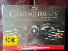 Coffret Blue-ray De Pré-réservation GAMES OF THRONES Saison 4 édition Limitée Et Numérotée - Colecciones & Series