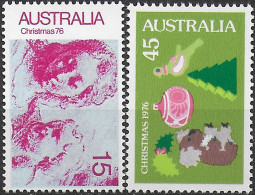 1976 Australia Christmas 2v. MNH SG. N. 635/36 - Otros & Sin Clasificación