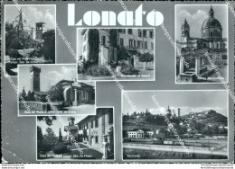 Bu129 Cartolina Lonato 6 Vedutine Provincia Di Brescia Lombardia - Brescia