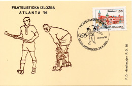 Croatia, Olympic Games Atlanta  1996, Stamp Exhibition - Verano 1996: Atlanta