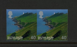 2005 South West England 40p Horizontal Imperforate Pair. U/M, Fine. (SG 2514) - Andere & Zonder Classificatie
