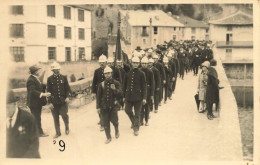 Clisson * RARE 23 Cartes Photos * Sapeurs Pompiers , Sociétés Gymnastique , Cérémonie , Religieux Mort , Discours - Clisson