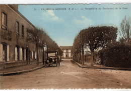 Villiers Le Morhier Perspective Du Boulevard De La Gare - Autres & Non Classés