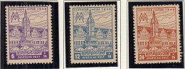 SBZ  162-164 AZ, Postfrisch **, Leipziger Messe, 1946 - Nuovi