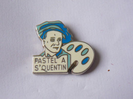 Pins MAURICE QUENTIN DE LA TOUR PORTRAITISTE PASTELLISTE FRANCAIS - Personaggi Celebri