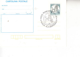 ITALIA  1981 - CP - Annullo Speciale Piancastagnaio -  Rocca Aldobrandesca - FDC