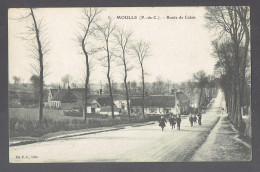 CP DPT 62 - MOULLE - ROUTE DE CALAIS - Sonstige & Ohne Zuordnung