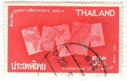 T+ Thailand 1966 Mi 468 Briefwoche - Tailandia