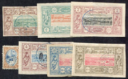 Colonie Française, Cote Des Somalies, Petit Lot De Classiques Oblitérés Un Peu Touchés - Used Stamps