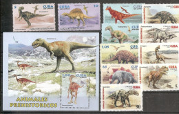 Cuba   Dinosaurs MNH - Prehistóricos