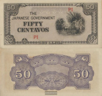 Philippines Pick-number: 105b Uncirculated 1942 50 Centavos - Filipinas