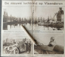 OORLOG 1915 / DE NIEUWE LUCHTRAID OP VLAANDEREN/ DE HAVEN VAN OOSTENDE / COMMANDANT PORTE - Non Classés