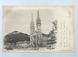 CPA - 38 - Voiron - L'Eglise Saint-Bruno Et Le Coteau De Vouise - Précurseur - Circulée En 1902 - Voiron