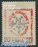 Albania 1913 20P Red, Stamp Out Of Set, Unused (hinged) - Albanie