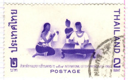 T+ Thailand 1966 Mi 470 Briefwoche - Tailandia