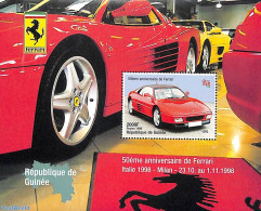 Guinea, Republic 1998 Ferrari S/s, Mint NH, Transport - Automobiles - Ferrari - Auto's