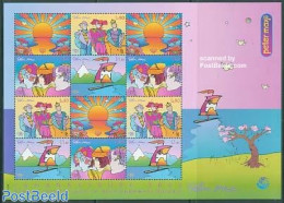 United Nations, Geneva 2002 Johannesburg 2002 Sheet With 3 Sets, Mint NH, Nature - Transport - Environment - Ships And.. - Protection De L'environnement & Climat