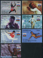 Azerbaijan 1996 Olympic Games Atlanta 7v, Mint NH, Sport - Gymnastics - Olympic Games - Gymnastique