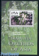 Maldives 2006 Orchids Of Asia S/s, Mint NH, Nature - Flowers & Plants - Orchids - Maldivas (1965-...)