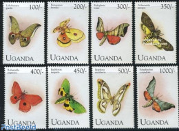 Uganda 1994 Butterflies 8v, Mint NH, Nature - Butterflies - Andere & Zonder Classificatie