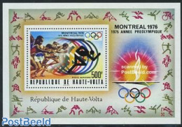 Upper Volta 1976 Olympic Games Montreal S/s, Mint NH, Sport - Athletics - Olympic Games - Atletiek