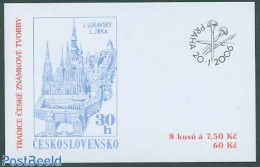 Czech Republic 2006 Stamp Tradition Booklet, Mint NH, Religion - Churches, Temples, Mosques, Synagogues - Stamp Booklets - Other & Unclassified