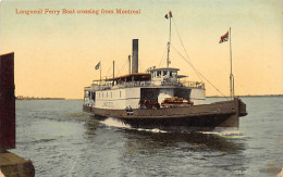 Canada - Québec - Longueuil Ferry Boat Crowwing For Montreal - Autres & Non Classés