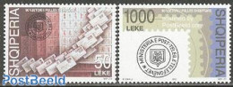 Albania 2003 90 Years Stamps 2v, Mint NH - Albania