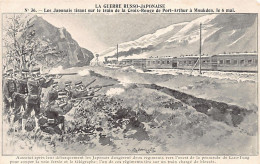 China - RUSSO JAPANESE WAR - The Japanese Fired On The Red Cross Train Linking Port Arthur To Mukden On May 6, 1904 - Cina