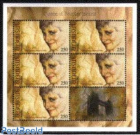 Armenia 1998 Death Of Diana M/s, Mint NH, History - Charles & Diana - Kings & Queens (Royalty) - Case Reali