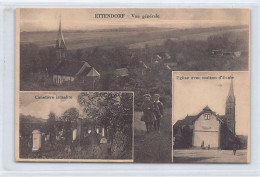 JUDAICA - France - ETTENDORF - Cimetière Israélite - Ed. Ch. Hiller  - Jewish