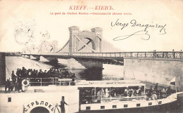 Ukraine - KYIV Kiev - Nicholas Chains Bridge - Publ. Scherer, Nabholz And Co.  - Ukraine