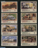 Christmas Islands 1990 Definitives, Transport 8v, Mint NH, Transport - Various - Automobiles - Aircraft & Aviation - R.. - Auto's