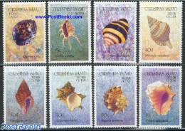 Christmas Islands 1992 Definitives, Shells 8v, Mint NH, Nature - Shells & Crustaceans - Meereswelt