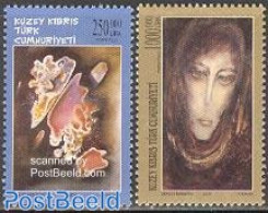 Turkish Cyprus 2003 Art 2v, Mint NH, Art - Paintings - Sonstige & Ohne Zuordnung